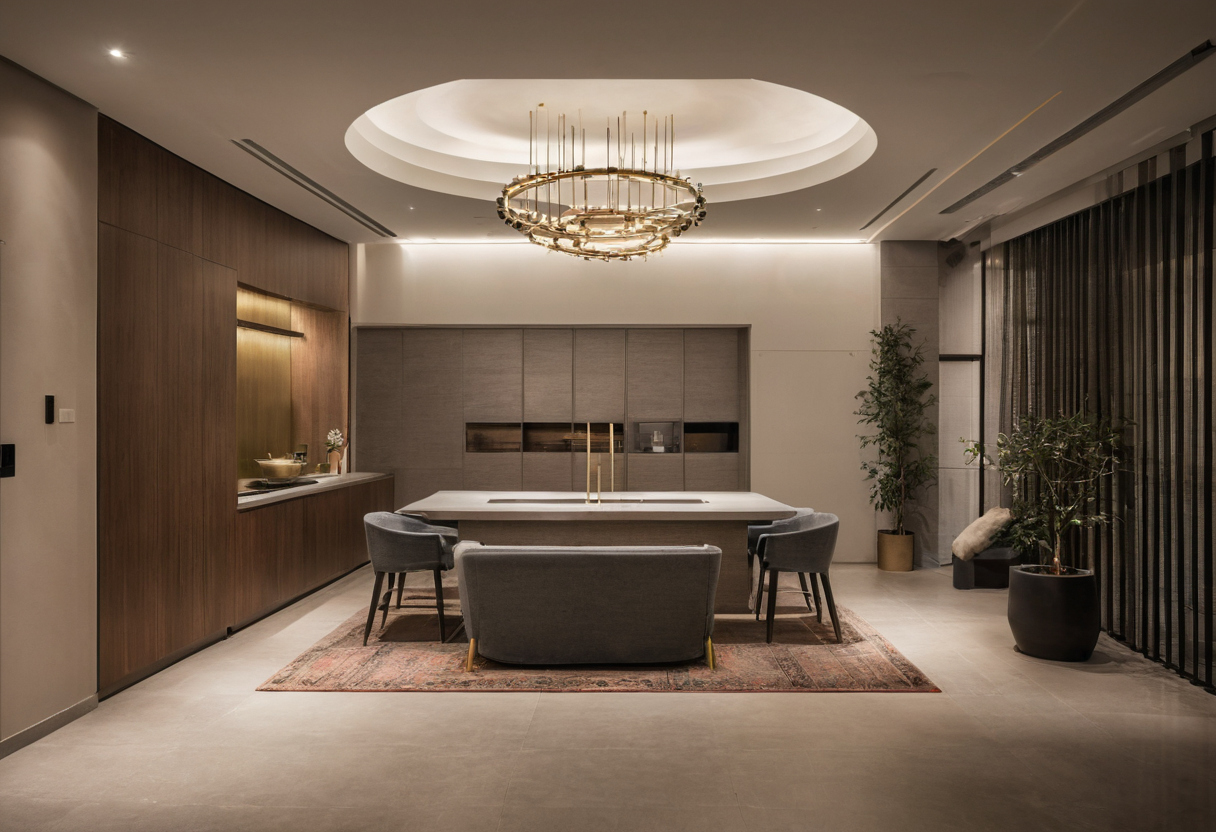 The contract must convert the chosen model into enforceable responsibilities shown in a luxury residential interior